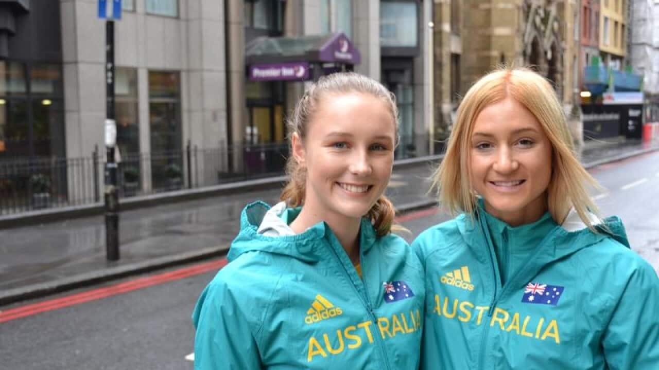 Riley Day and Ella Connolly