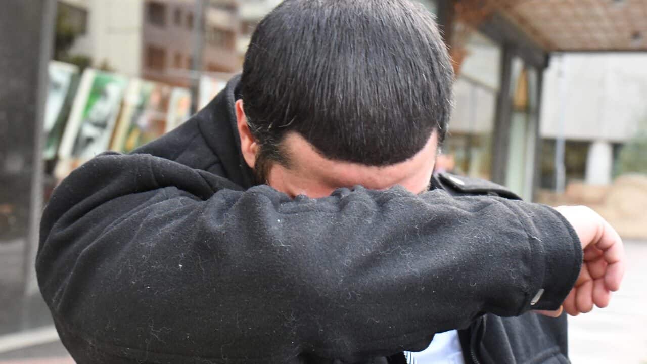 Mohammad Hassan Al Bayati leaving a Sydney court in 2018.