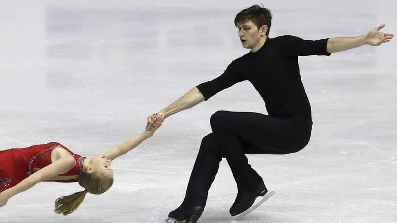 Harley Windsor in the ice