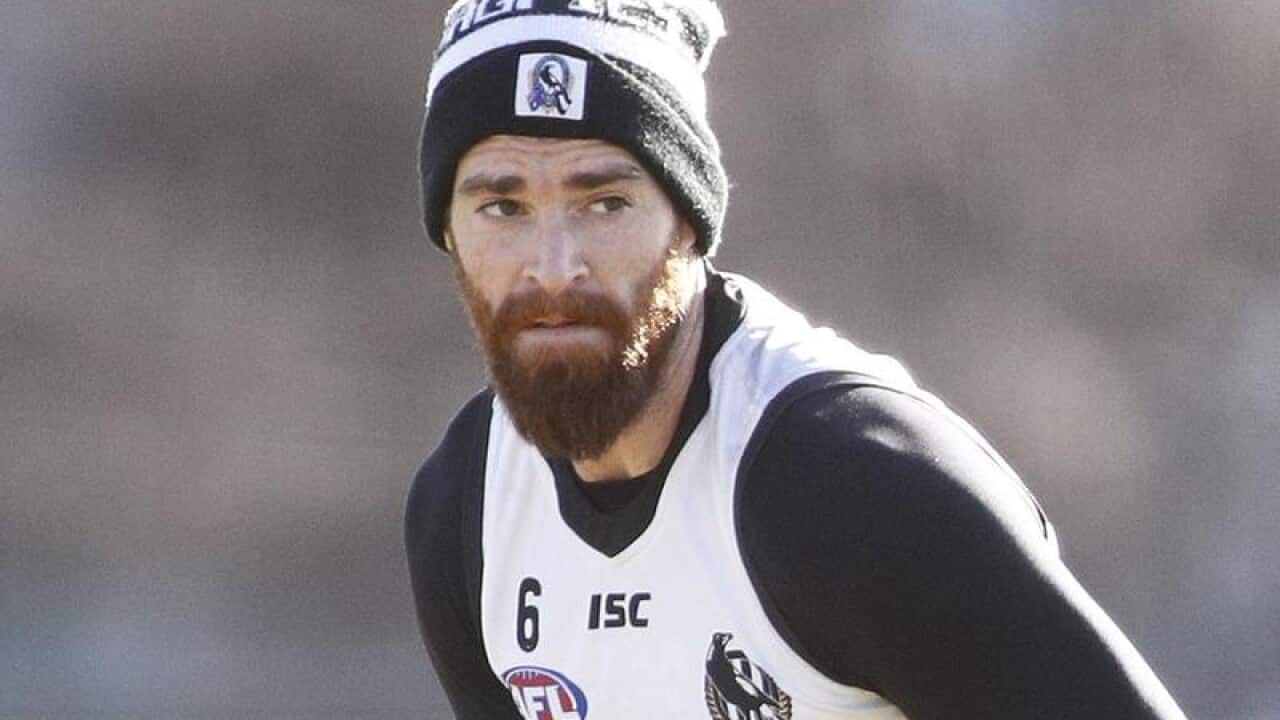 Collingwood AFL star Tyson Goldsack