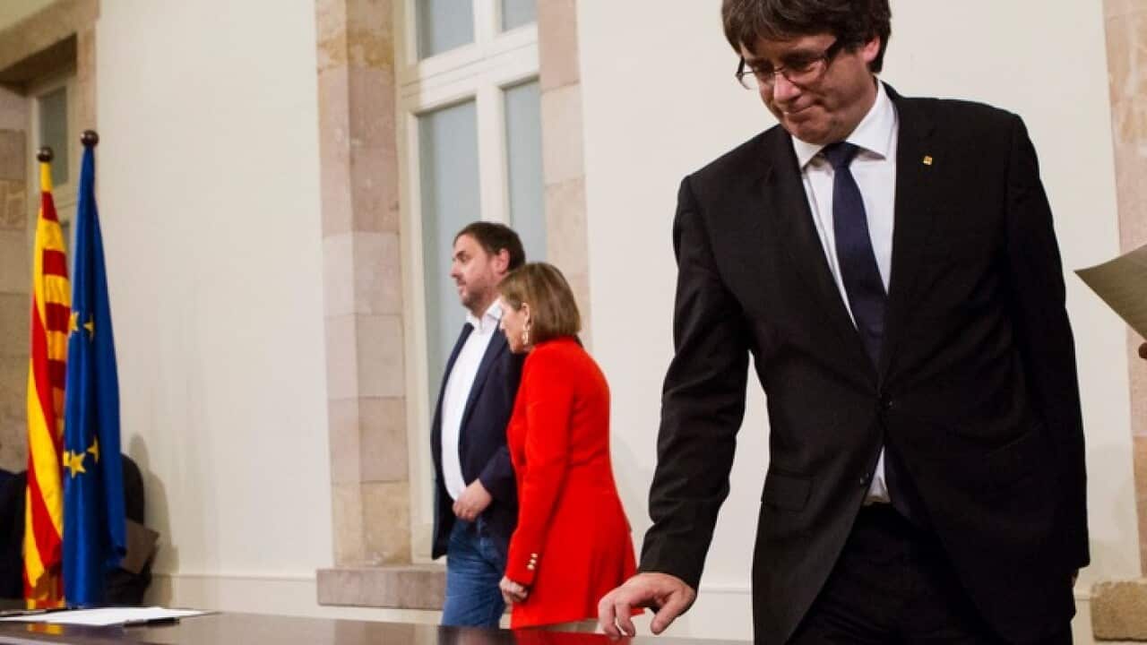 Catalonian President Carles Puigdemont