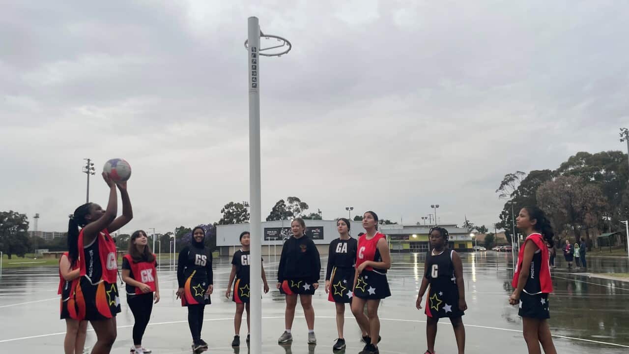 Players from the Newington Phoenix club in western Sydney.