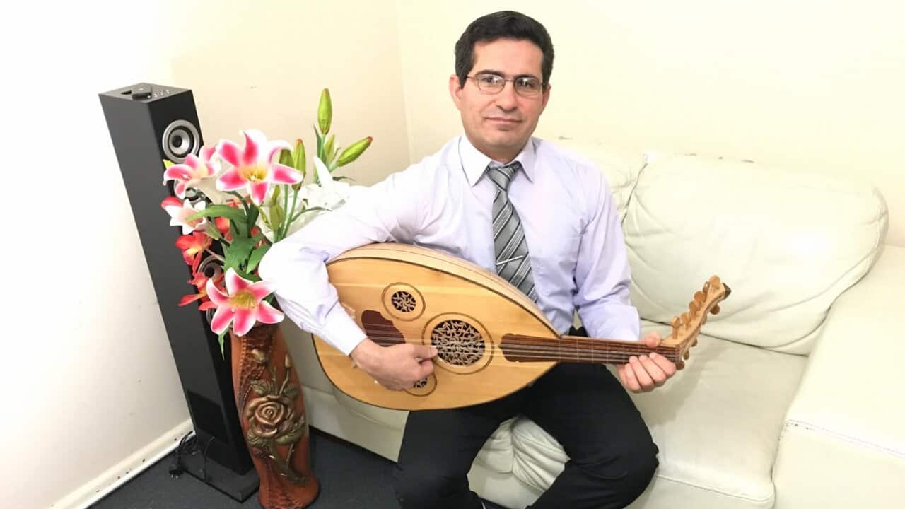 The Iraqi singer Meethak Al-Salihee