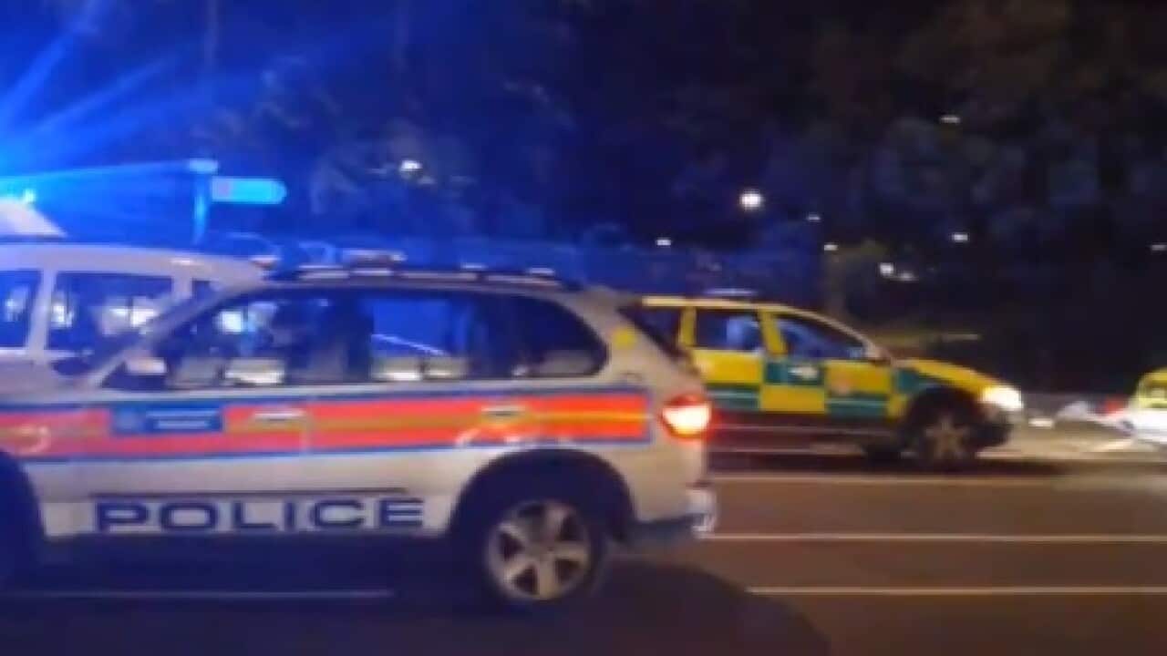 Police at the scene (from Jeremy Cheng)