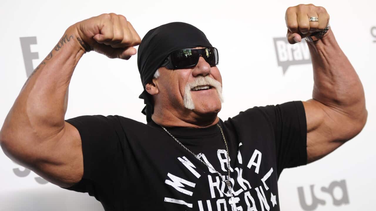 Wrestler Hulk Hogan