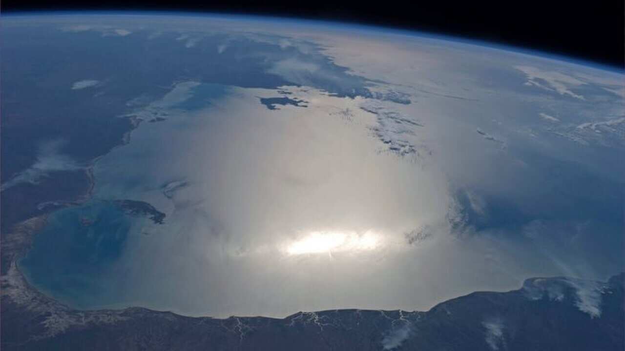 Australian coast seen from space