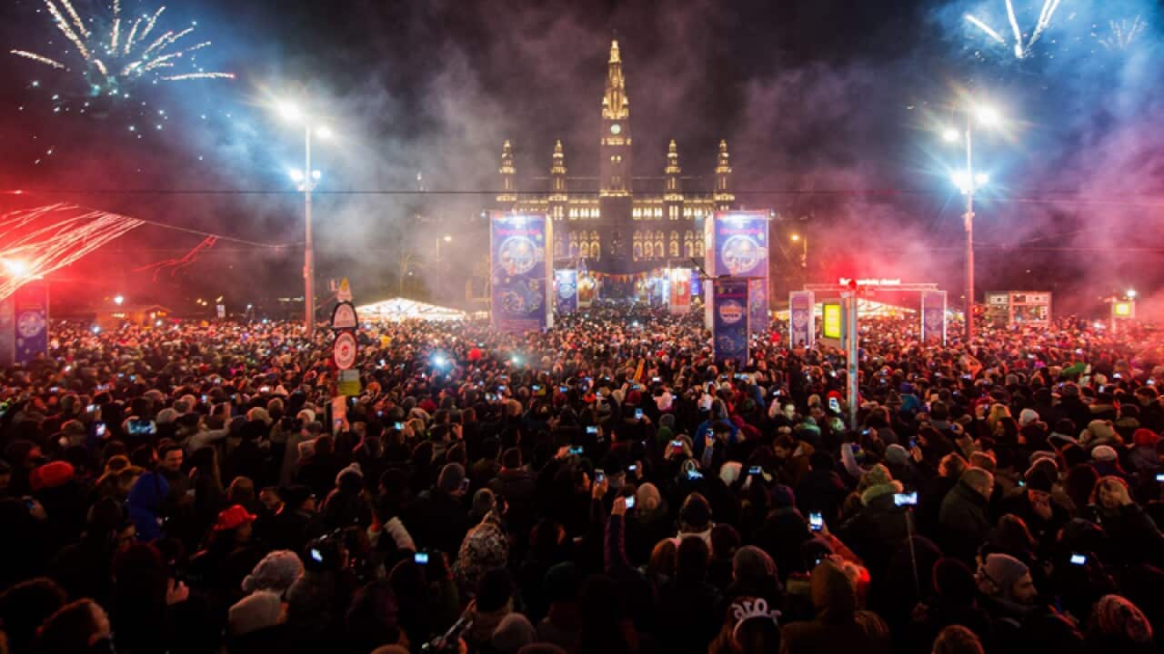 New Year's Eve celebrations in Vienna