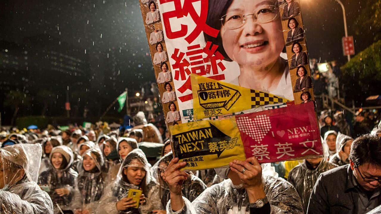 Tsai's Final Rally Ahead Of Taiwan Election