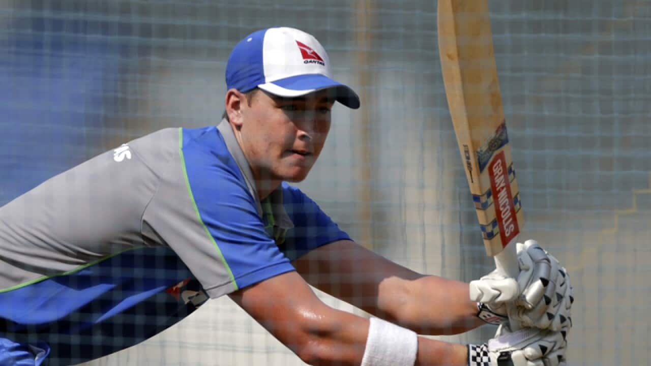 Australia's test cricket player Matt Renshaw