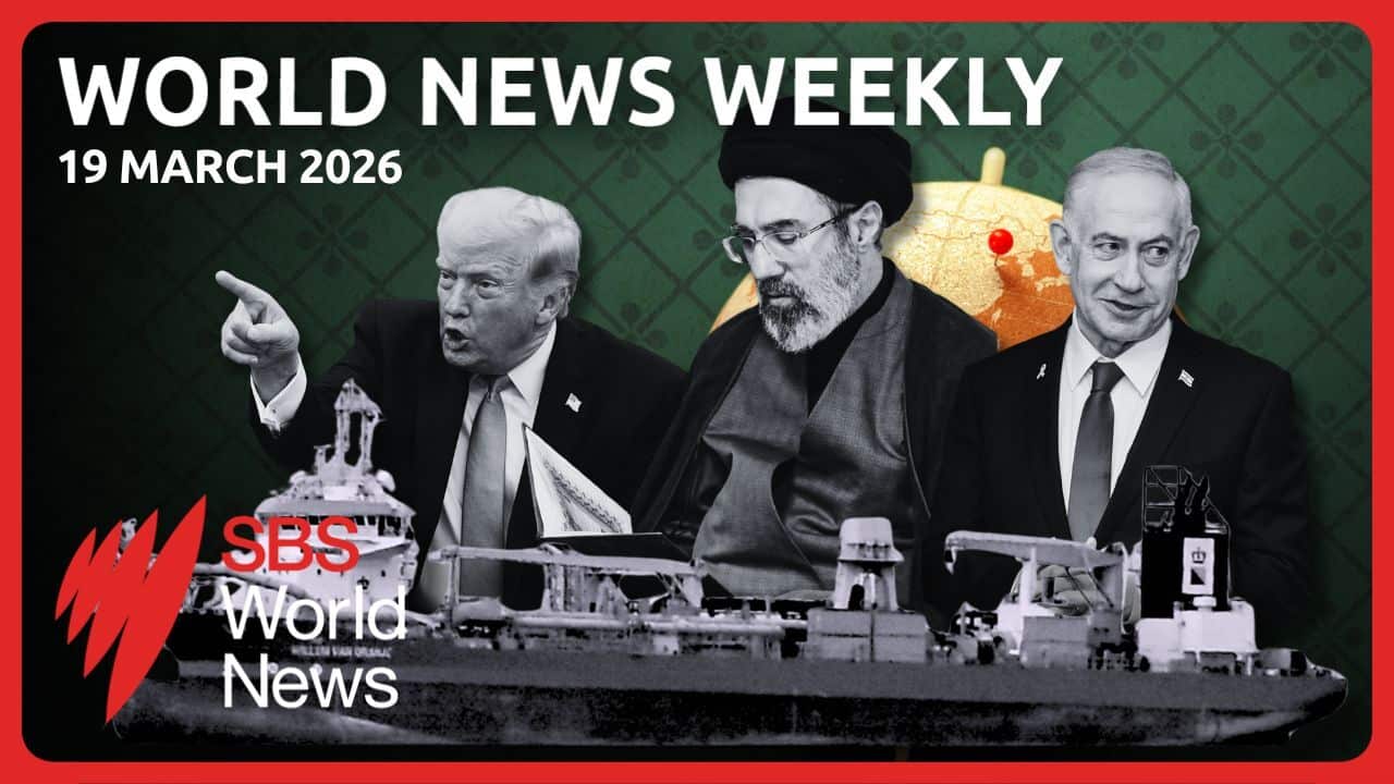 Image showing US President Donald Trump, Iranian Supreme leader Mojtaba Khamaneie