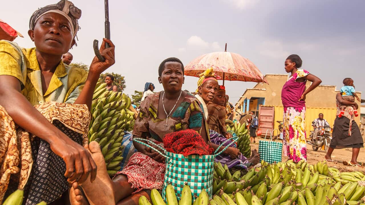 Kihi Local Market in Uganda