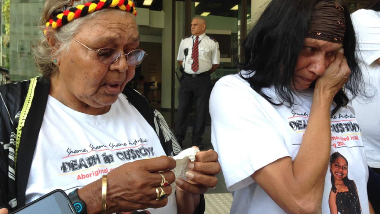 The family and supporters of Julieka Dhu