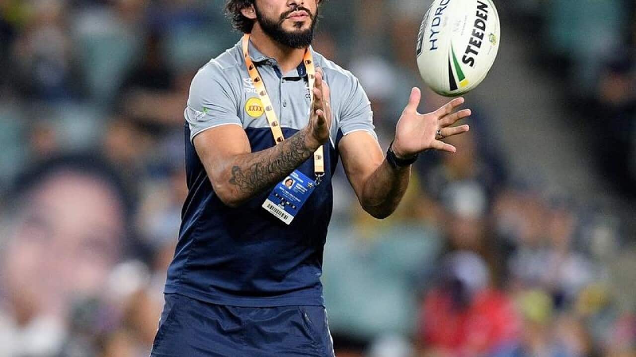 orth Queensland Cowboys half Johnathan Thurston