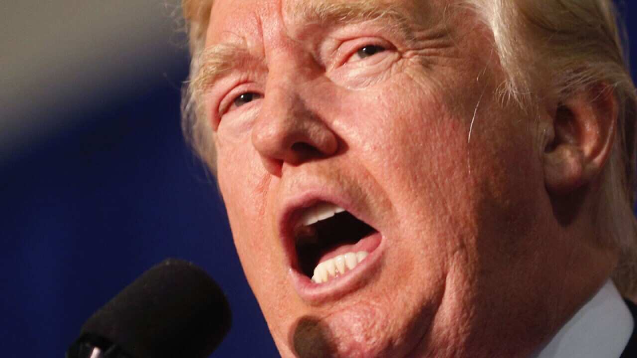 US presidential nominee Donald Trump