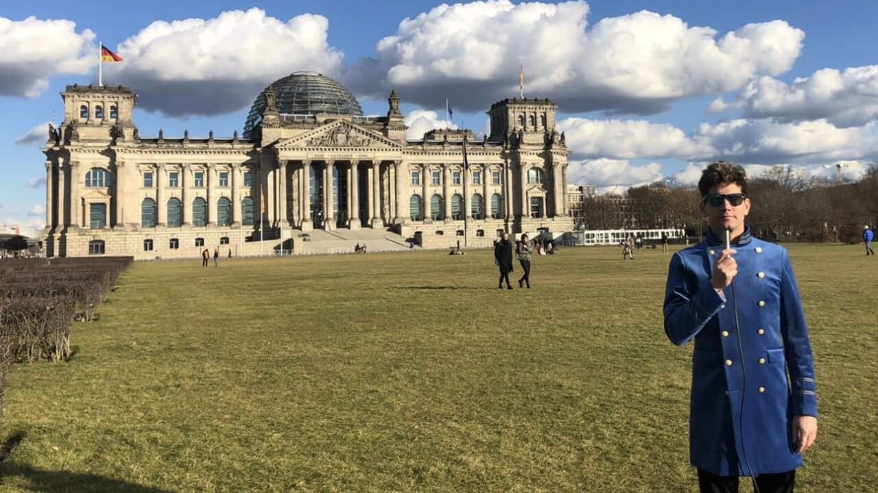 Bundestag Passen sie auf unser Land Dyko