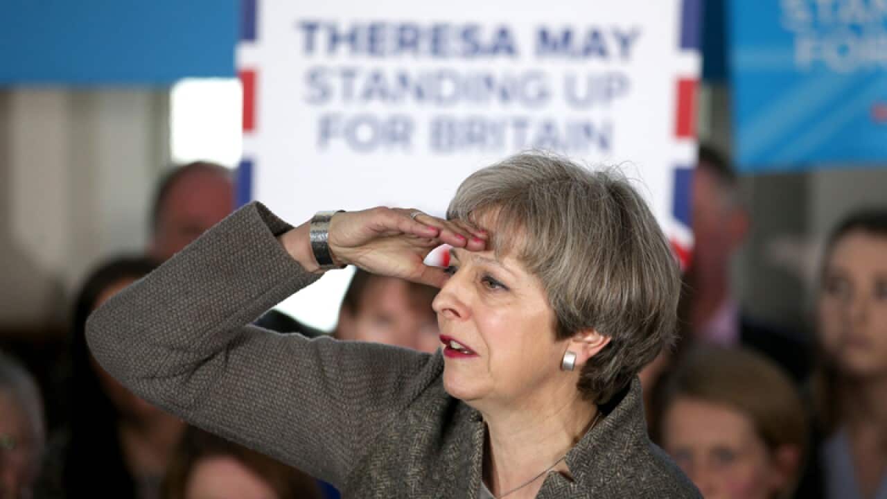 British Prime Minister Theresa May