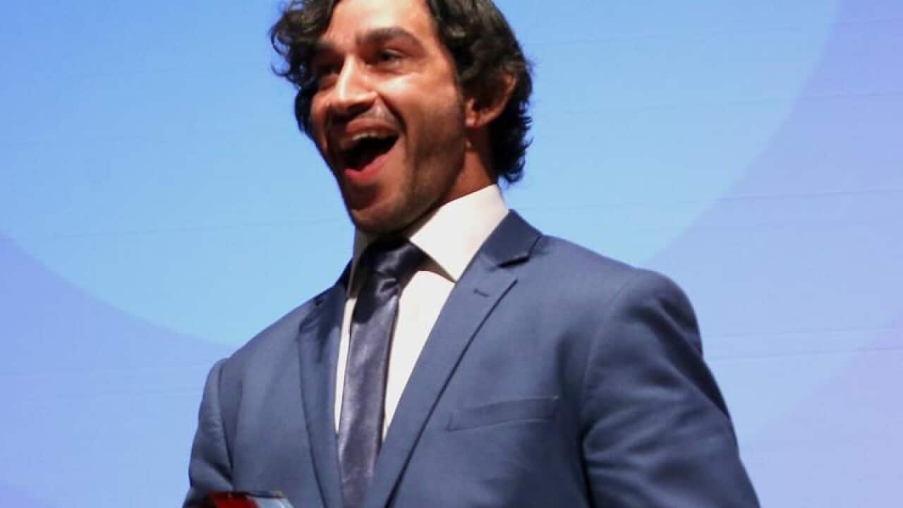 Johnathan Thurston is announced Queensland Australian of the Year.