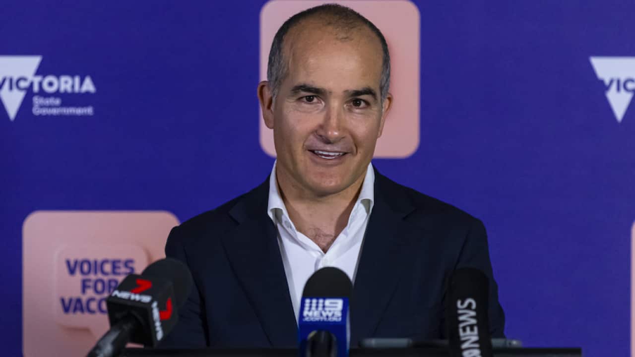 Victoria's deputy premier and education minister James Merlino.