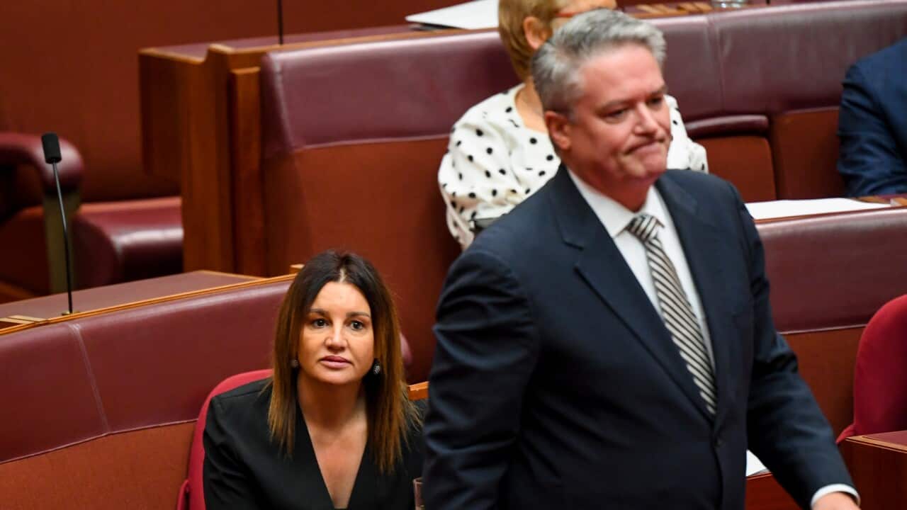The law has passed with the support of Senator Jacqui Lambie
