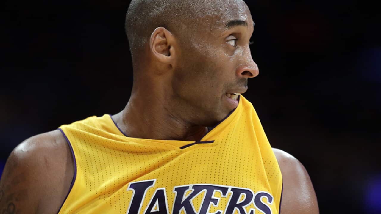 Los Angeles Lakers forward Kobe Bryant