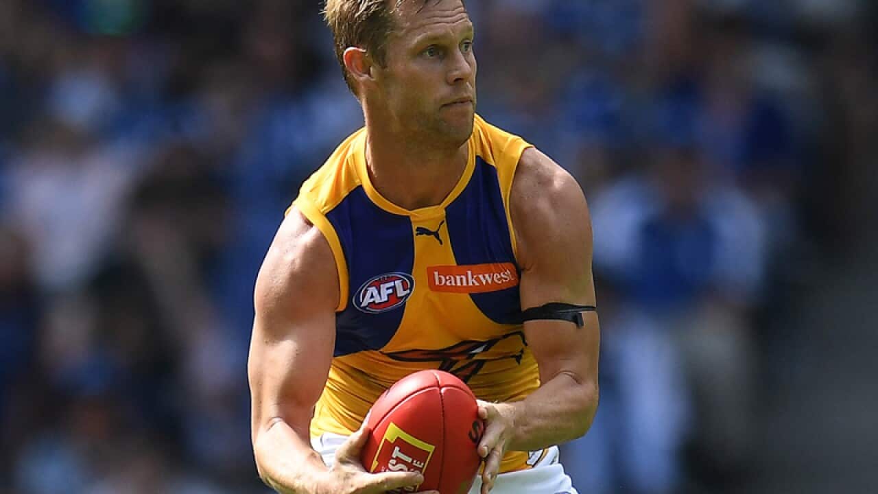 Sam Mitchell of the Eagles