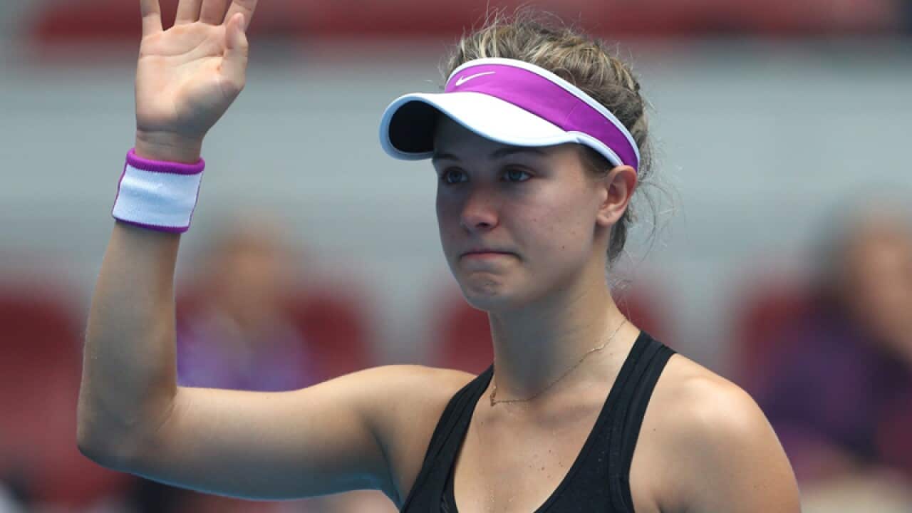 Canadian tennis player Eugenie Bouchard