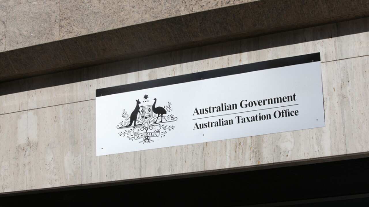 The exterior of the Australian Government Taxation Office in Sydney