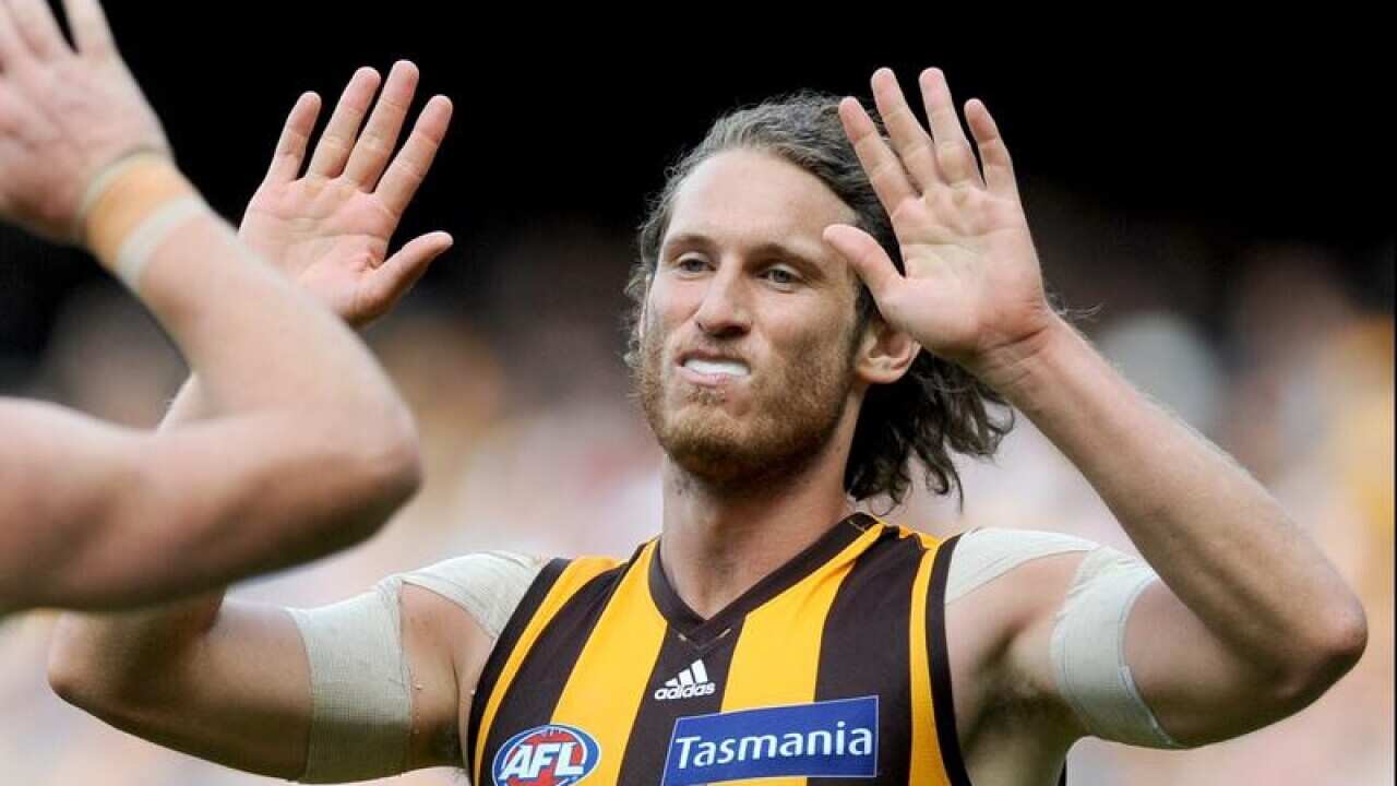 Ty Vickery of the Hawks