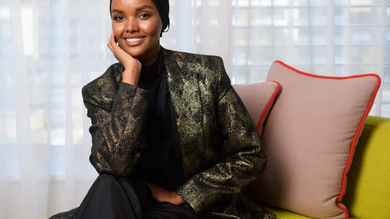 Somali-American model Halima Aden
