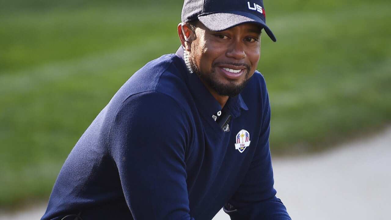 Tiger Woods of the US