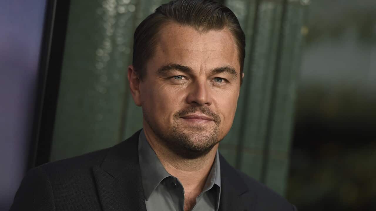 Leonardo DiCaprio attends the Los Angeles premiere of "Ice on Fire" on Wednesday, June 5, 2019 at the Los Angeles County Museum of Art. (Photo by Jordan Strauss/Invision/AP)