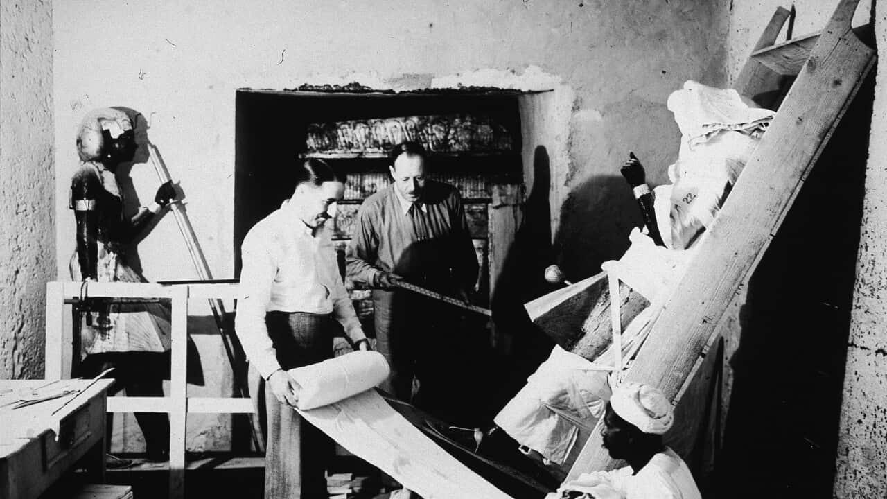 Carter & Callender In Tut's Tomb