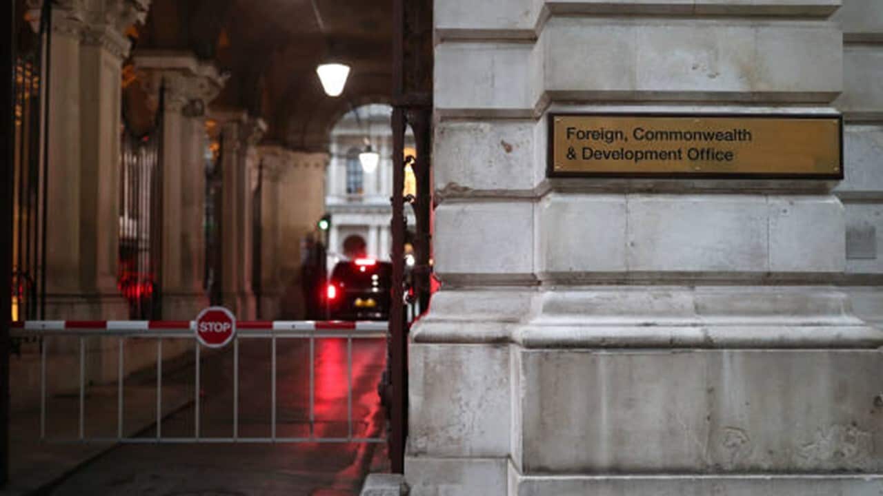 The Foreign, Commonwealth and Development Office in London.
