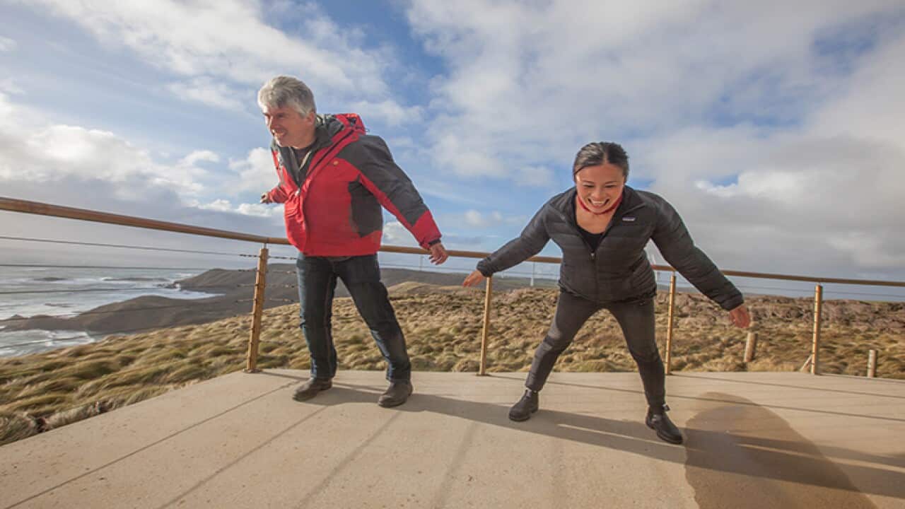 SBS & Tourism Tasmania 'Local v Mainlander' - Woolnorth