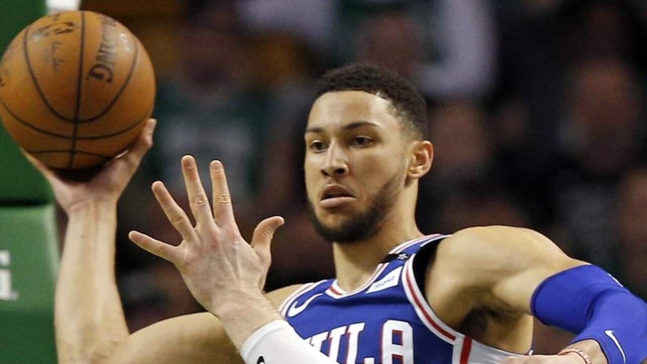 Australian basketball star Ben Simmons
