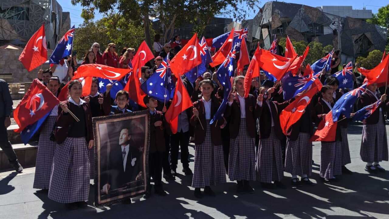 Melbourne'da 29 Ekim kutlamaları.