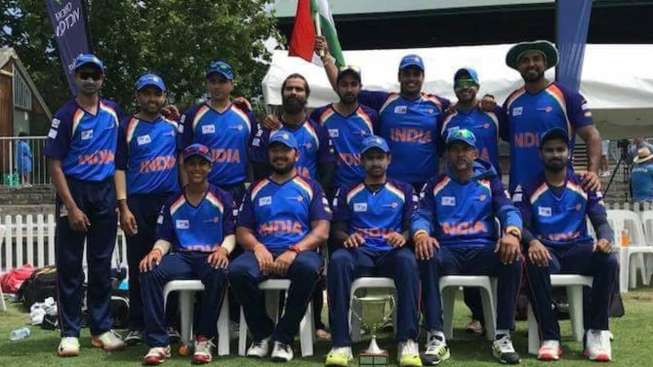 Team India of Champions League in Victoria