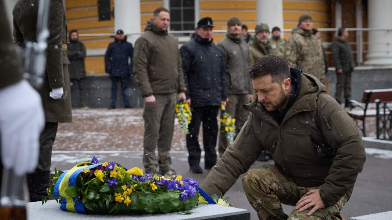 On Kruty Heroes Remembrance Day, President Volodymyr Zelenskyy honored the memory of those who died in the struggle for independent Ukraine during the Ukrainian Revolution of 1917-1921..jpeg