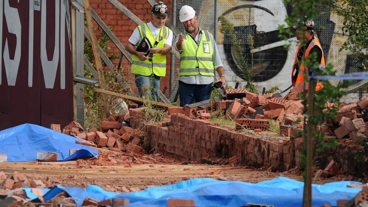 Call for witnesses to deadly wall collapse