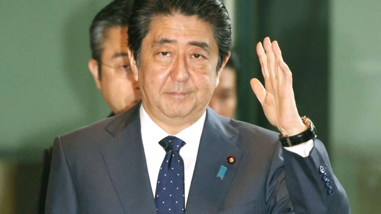 Japanese Prime Minister Shinzo Abe