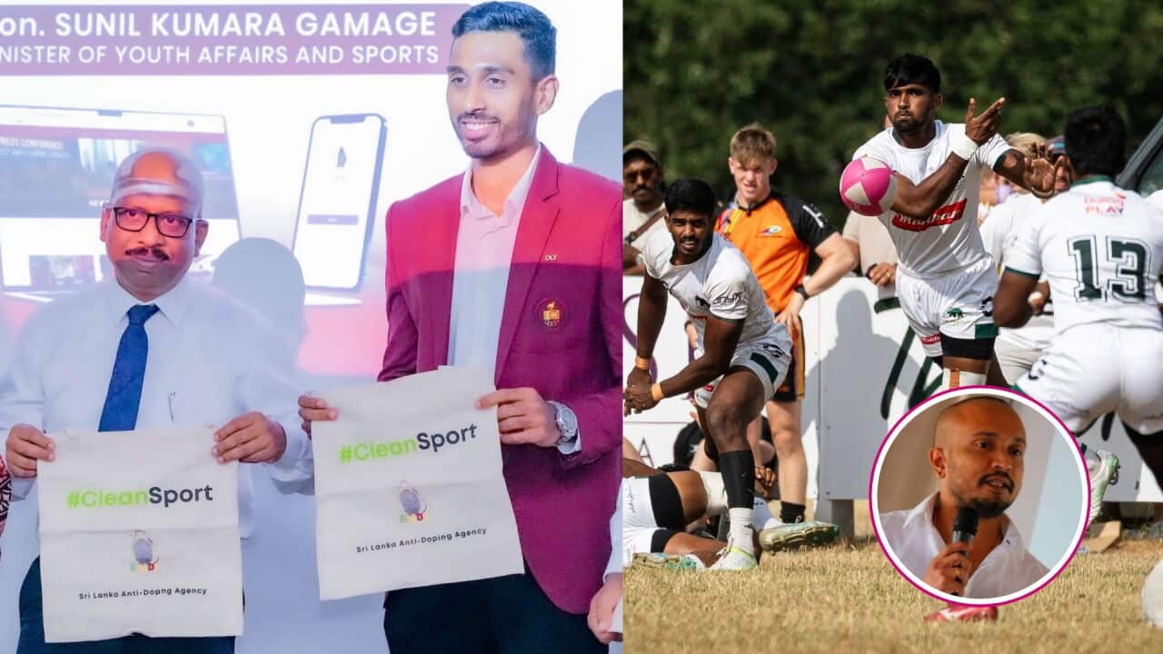SBS Sinhala Sunil Kumara Gamage Yupun Abeykoon London International Rugby 7s Sri Lanka Rangana Senevirathna.jpg