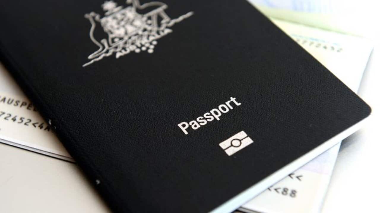 An Australian passport pictured in Brisbane, Thursday, July 25, 2013.