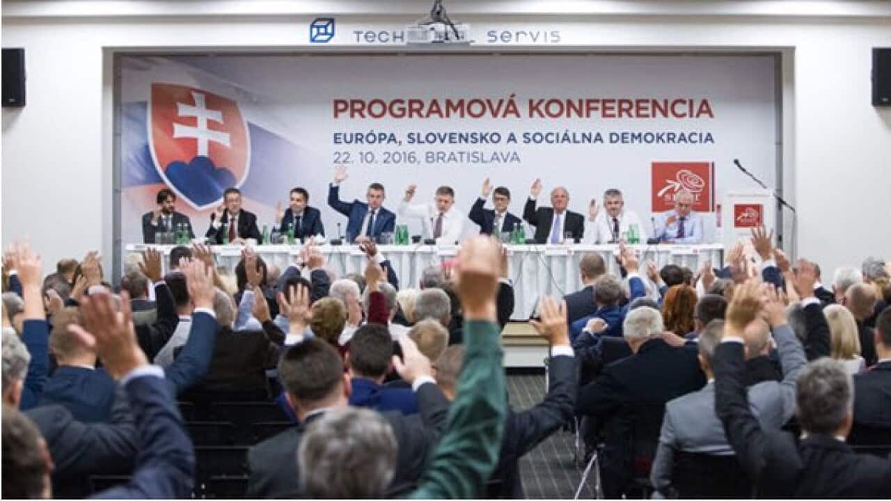 SMER-SD conference in Bratislava