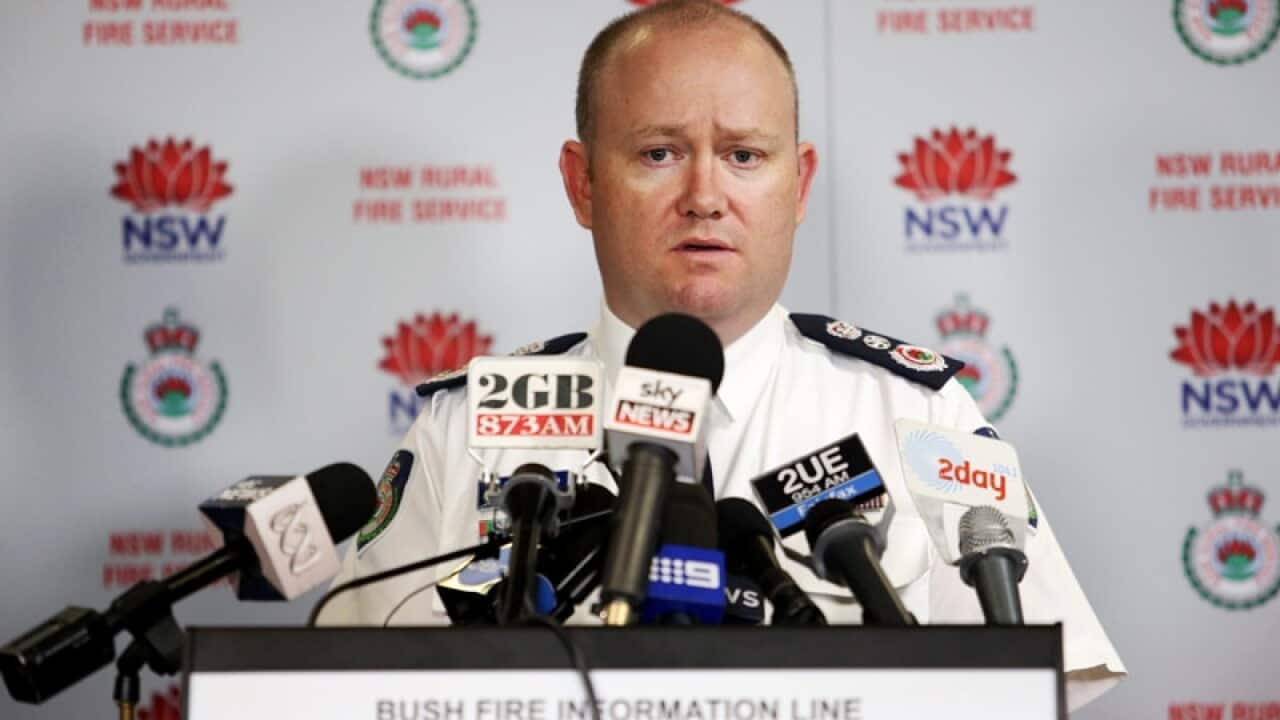 RFS Commissioner Shane Fitzsimmons.