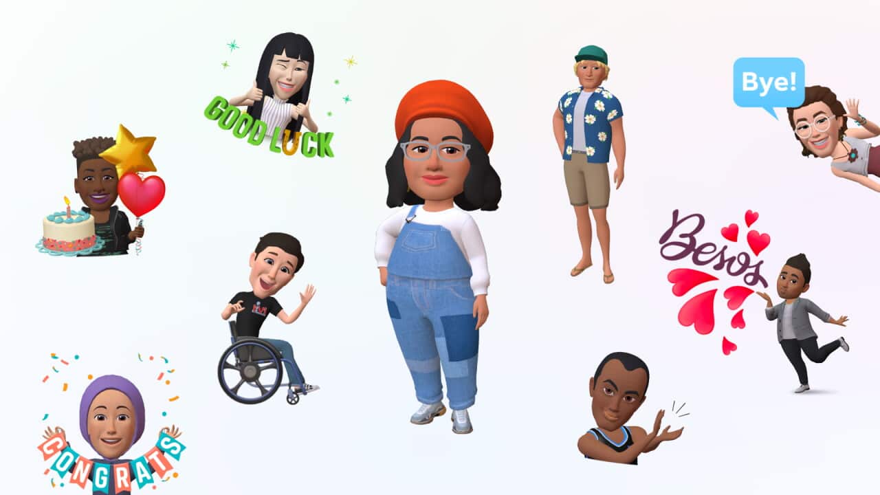 avatares 3d Facebook