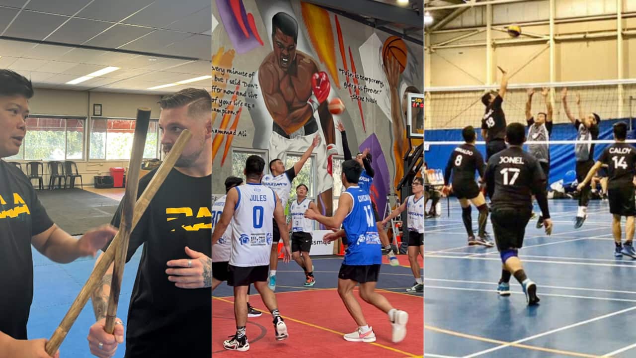 Basketball, volleyball, and arnis are just a few of the many sports that Filipinos in Australia actively play and enjoy.