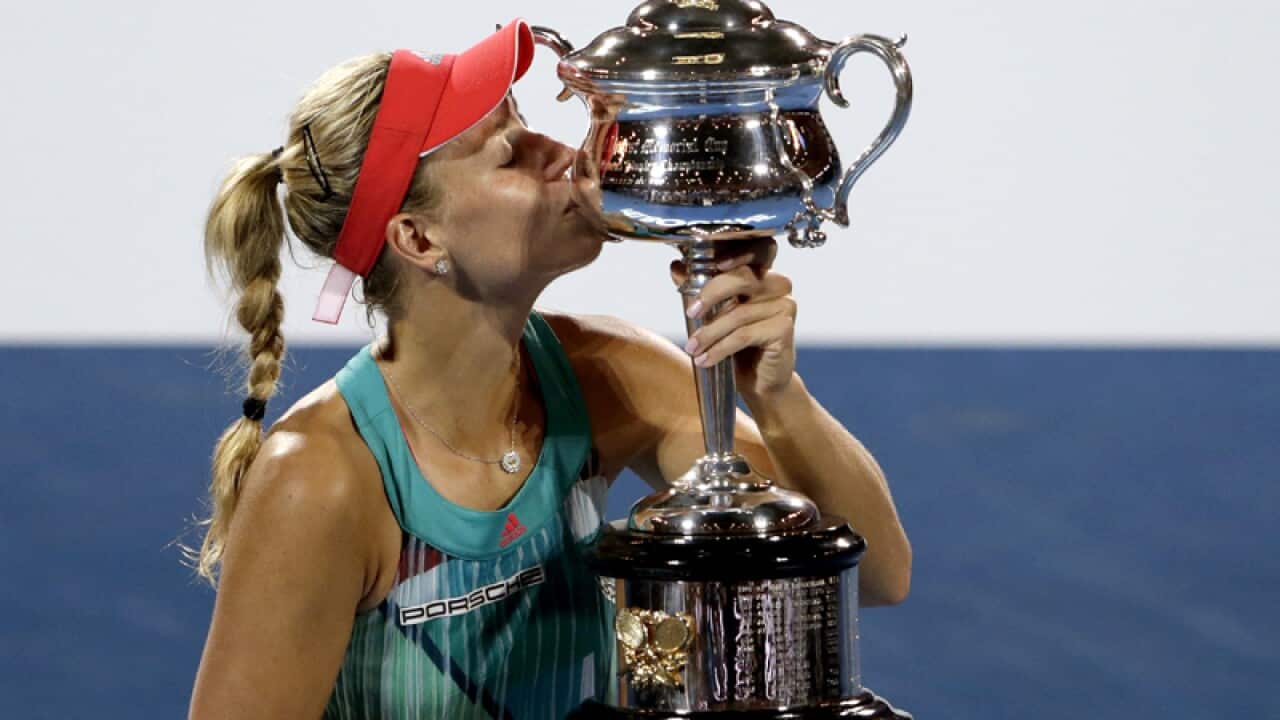 Australian Open champion Angelique Kerber