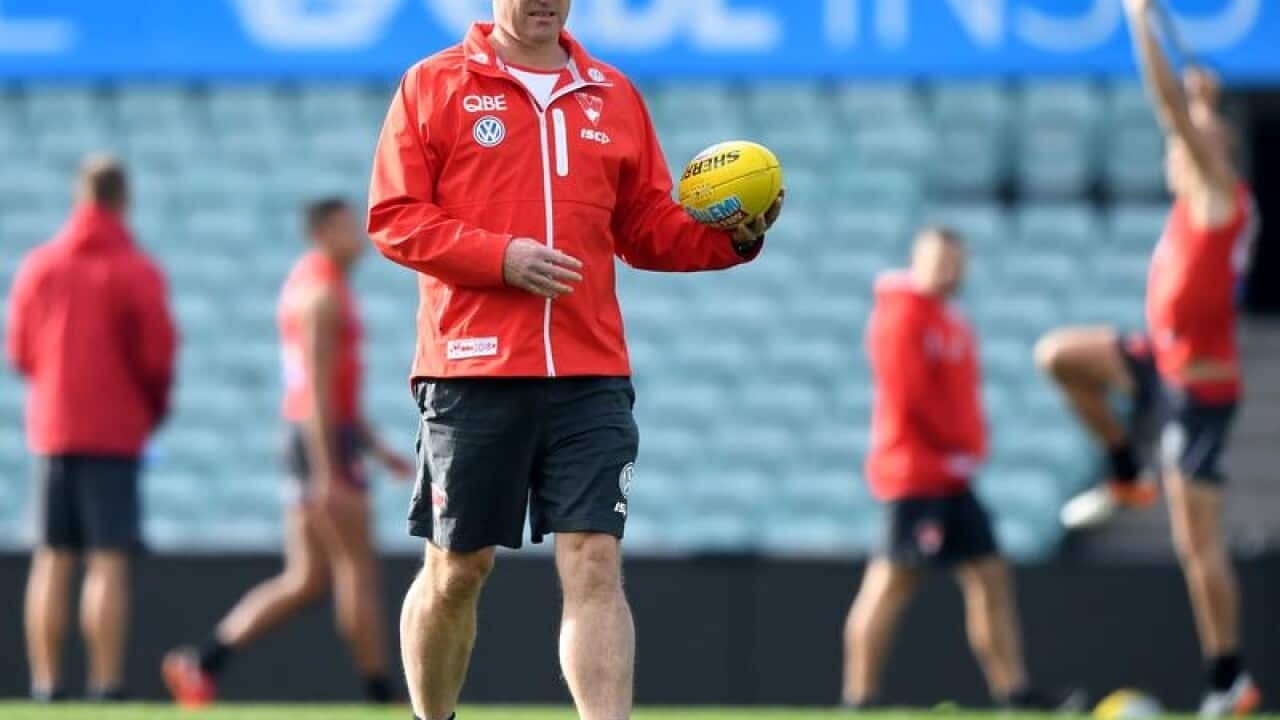 Sydney Swans head coach John Longmire.