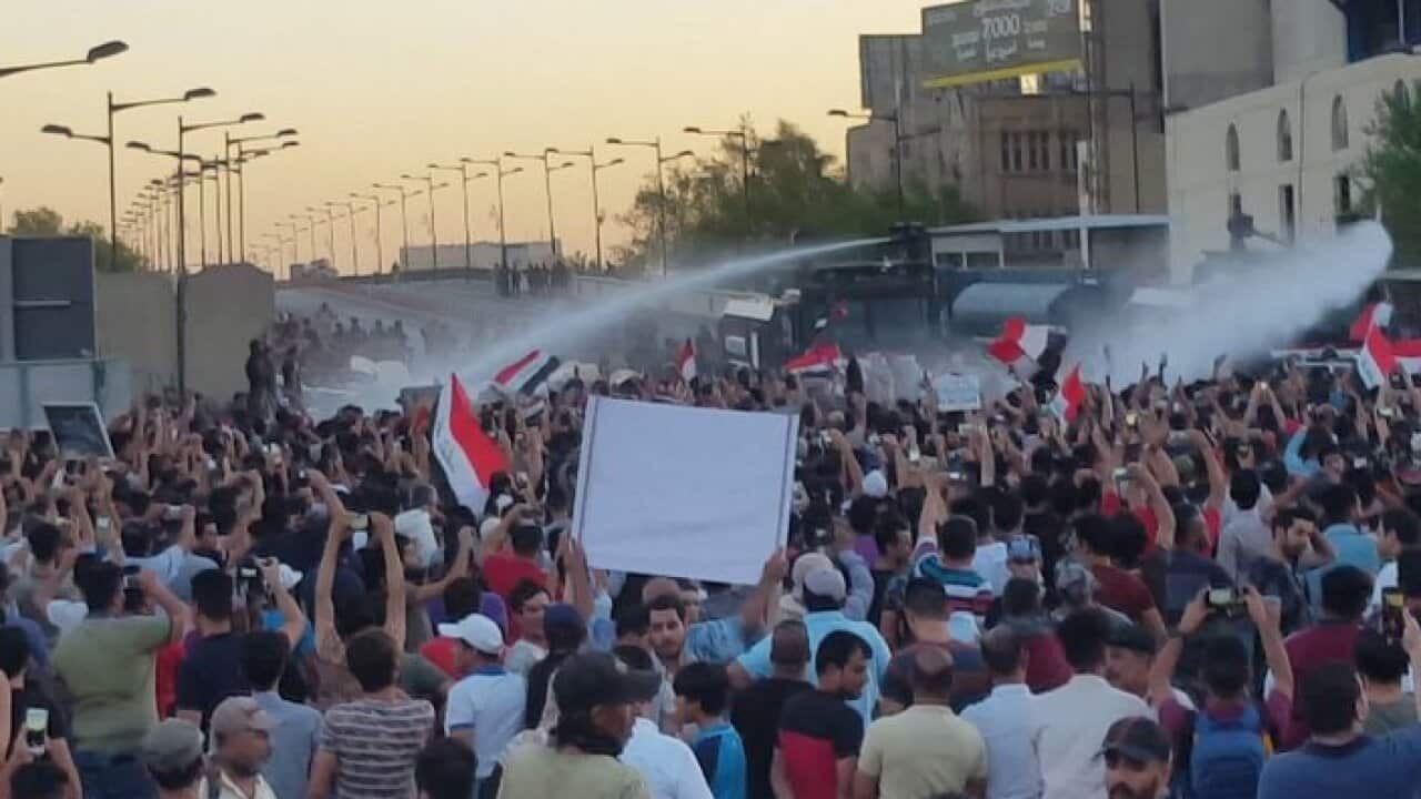 Protesters, Baghdad 25/01/2020