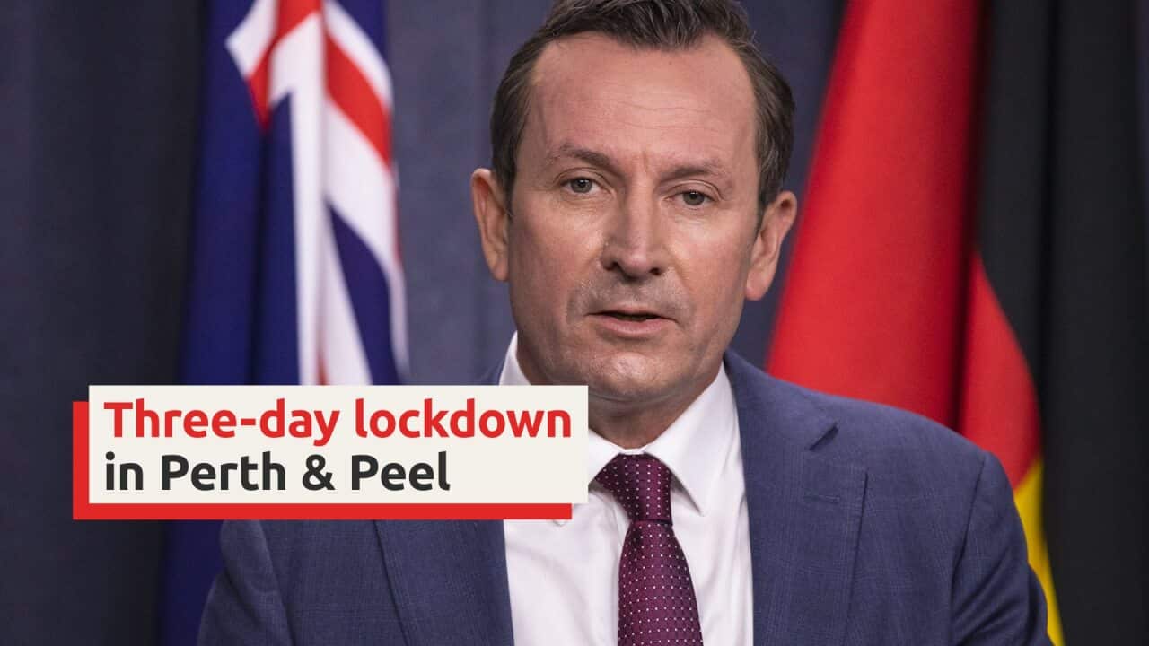 Three-day lockdown in Perth & Peel